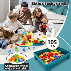 NIWOTA marble run blocks inspire collaborative race-track play.