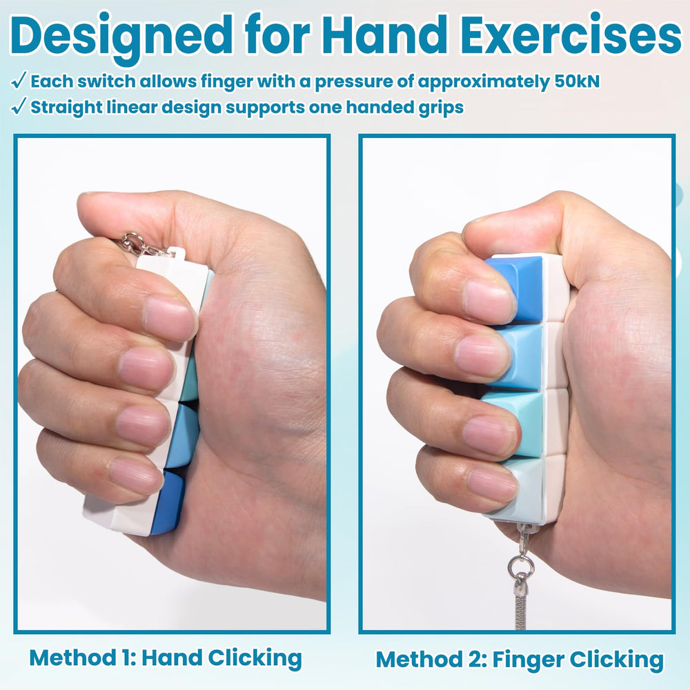 NiXianLinGo compact clicker size fits easily in pocket.