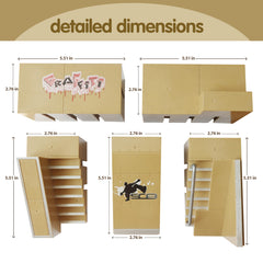 NJYW ramp modules including stairs and rails for versatile setups.