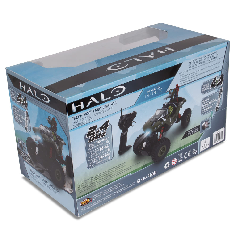 NKOK Halo Rock Hog Master Chief driver brings authentic Halo character experience.