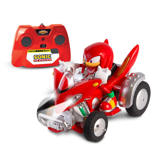 NKOK Knuckles ATV RC car with front lights for engaging night-time play.