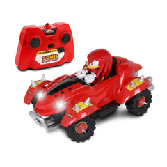 NKOK Knuckles RC car front view showing sleek design and steering capability.