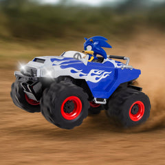 NKOK Sonic CrossWorlds Monster Truck 2.4GHz connection reduces interference.