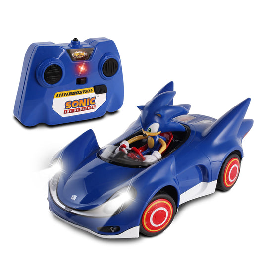 NKOK Sonic All-Stars RC car front view shows agile handling for kids