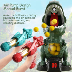 NMM movable dinosaur shooting toy protective goggles protect eyes during play.