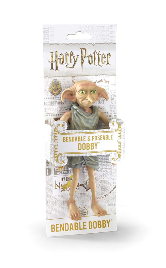 The Noble Collection Dobby bendable figure for dynamic display poses.
