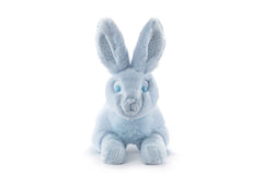 The Noble Collection Patronus Hare plush side view, a charming display piece