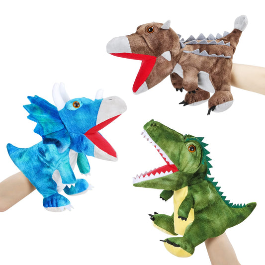 Noetoy T-rex hand puppet for interactive storytelling and imaginative play.