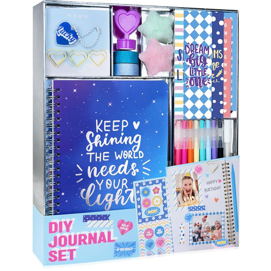 Nollh DIY Journal Kit cover with cheerful design for creative journaling