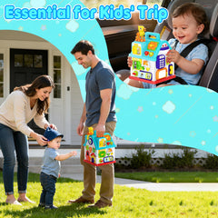 Noltola 20-in-1 Musical Learning House unlocking design fosters problem-solving during play.