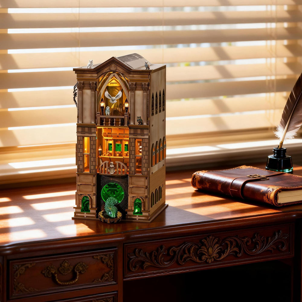 NookMaster Silent library with whispering owls adds atmospheric charm.