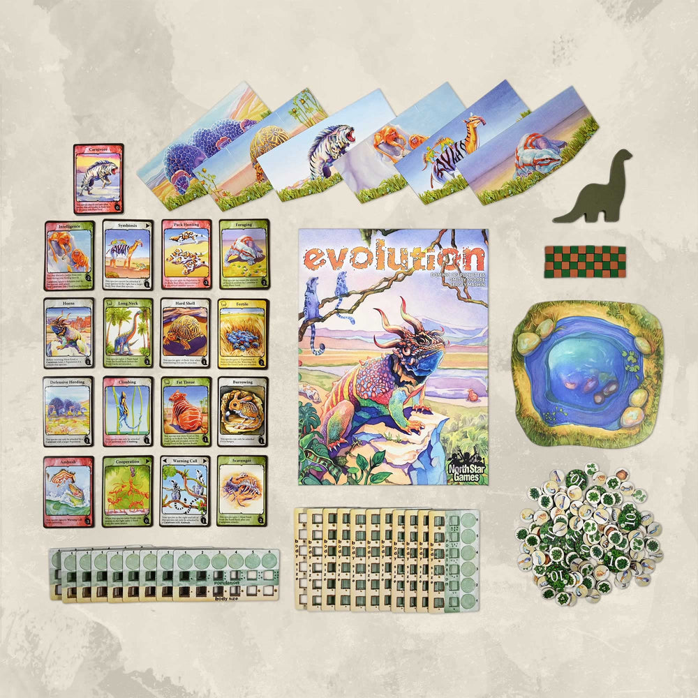 North Star Games Evolution is ideal for game nights with friends and family