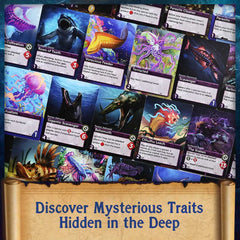 North Star Games Oceans sea-life art adds immersive flavor to the game experience.