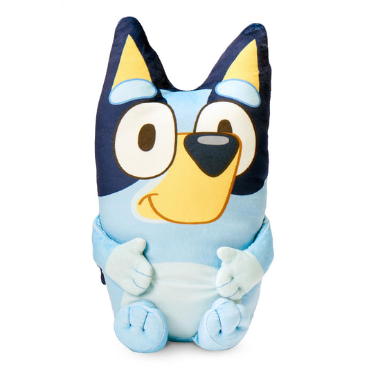 Northwest Bluey Cloud Hugger Pillow front view for cozy play