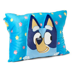 Northwest Bluey Party Pups pocket pillow with straps for storage