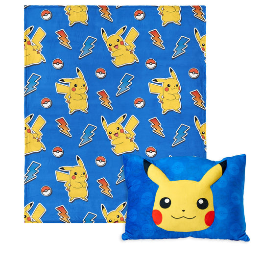 Northwest Pikachu blanket with bold design for cozy lounging at home