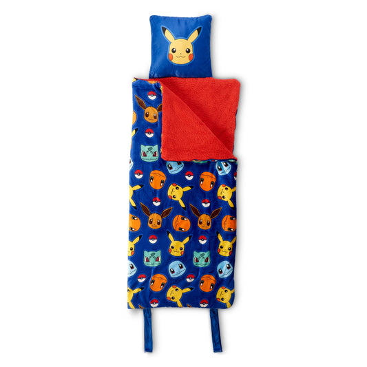 Northwest Pokemon Bring the Battle slumber bag allover print for sleepovers