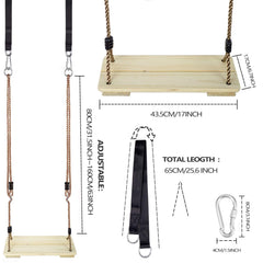 NOSTIFY adjustable-height swing demonstrates easy height customization for growing kids