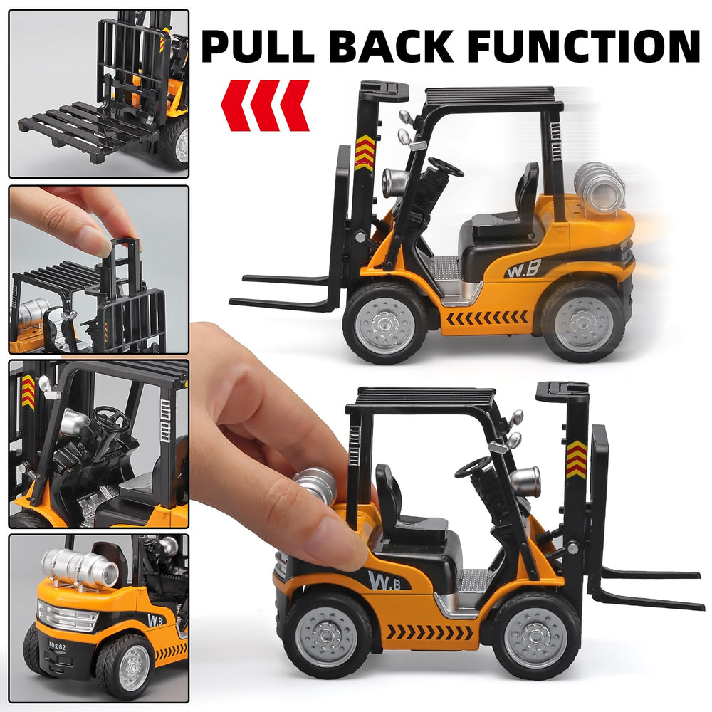 NOVAFUSION forklift toy age 3+ designed for safe, hands-on play.