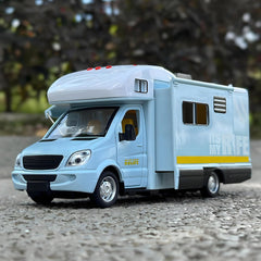 NOVAFUSION blue camper pull-back action for fast, engaging play on flat surfaces.