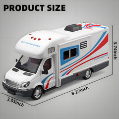 NOVAFUSION Toy Camper White interior details invite imaginative RV storytelling.