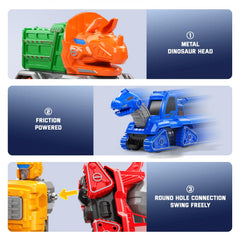 Novaluki Dinosaur Toy Parts support modular, hands-on assembly.