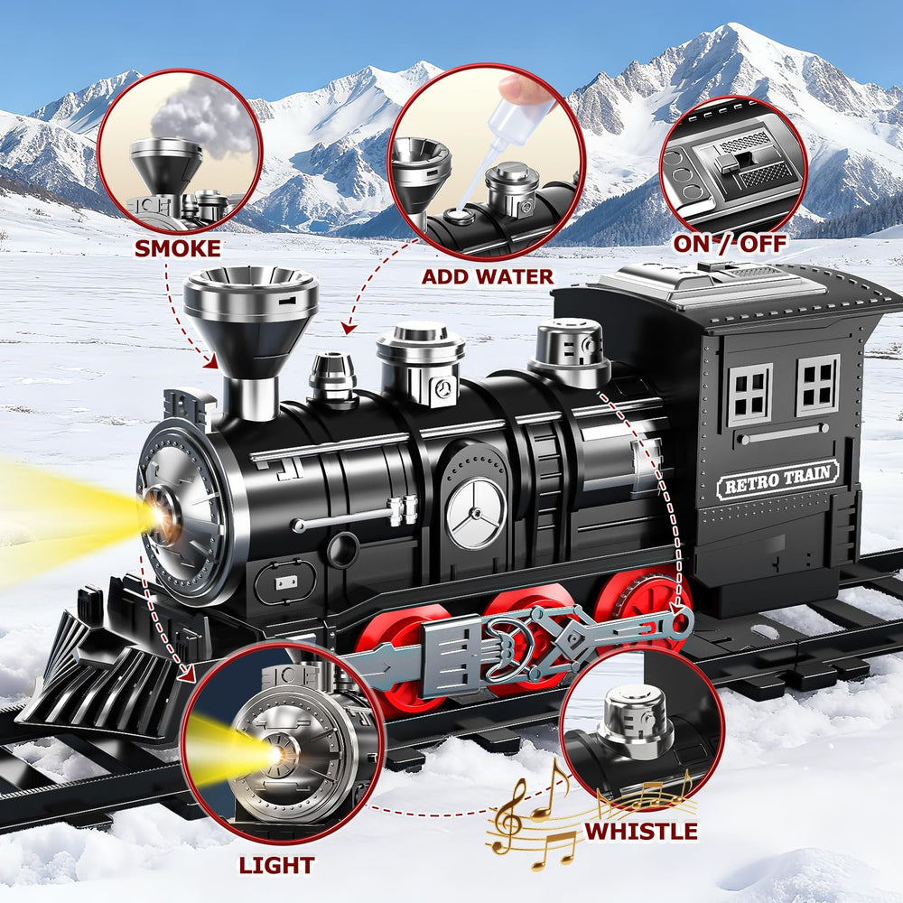 Novaluki electric train set carriages enhancing storytelling and cooperative play for kids 4-8.
