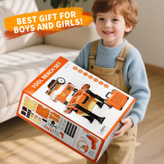 Novaluki hammer and wrenches promote fine motor control during play.