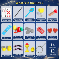 Novaluki kit showcasing 74 tricks to entertain aspiring performers