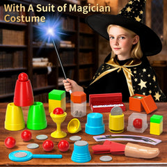 Novaluki Magic Kit coin tricks inspire focus and dexterity during play.