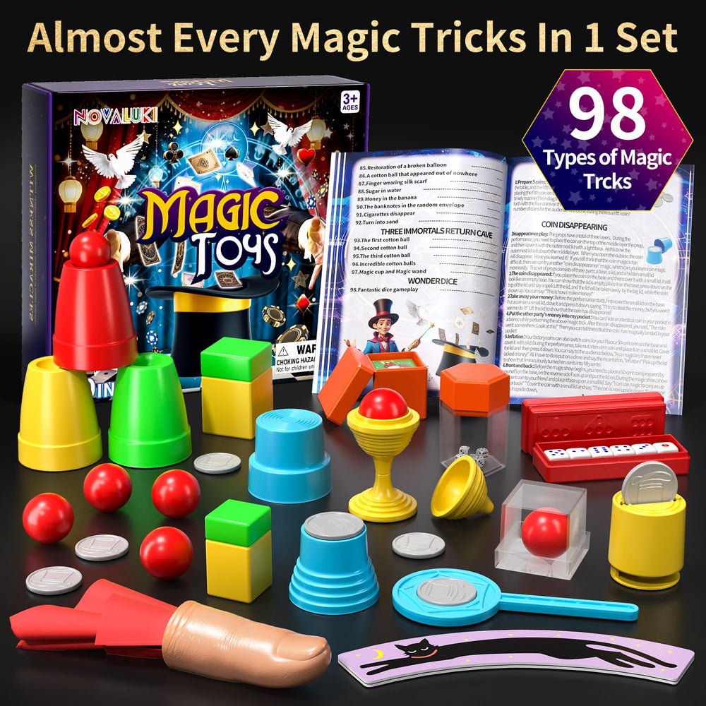 Novaluki Magic Kit instruction manual guides quick beginner learning.