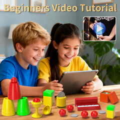 Novaluki Magic Kit instruction manual guides beginners with simple steps.