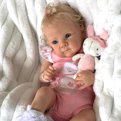 NPKCJZY lifelike 18-inch reborn doll body for cozy play.