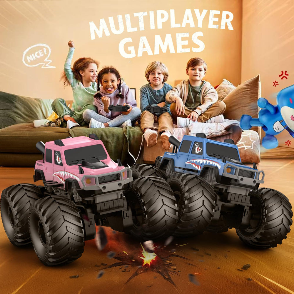 NQD Monster Truck gift packaging blue, ready for gifting