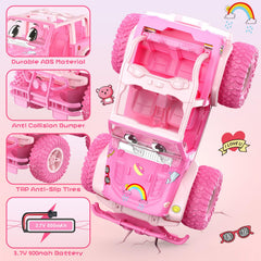 NQD RC car customizable design invites creative play with stickers.
