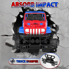 NQD Spider anti-collision bumpers protect during beginner-friendly racing.