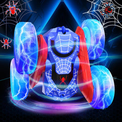 NQD Spider RC car's durable ABS body withstands rough play.
