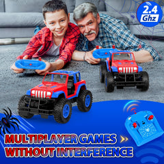NQD Spider with TPR tires offers reliable grip on grass and sand.