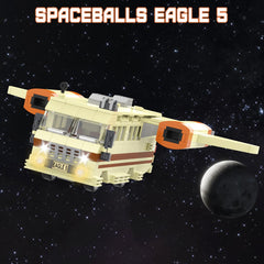 Nubee Spaceballs Eagle 5 rear blue wing bricks capture the movie vibe.