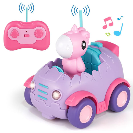 Nueplay remote control car egg shape enhances toddler engagement and imaginative play.