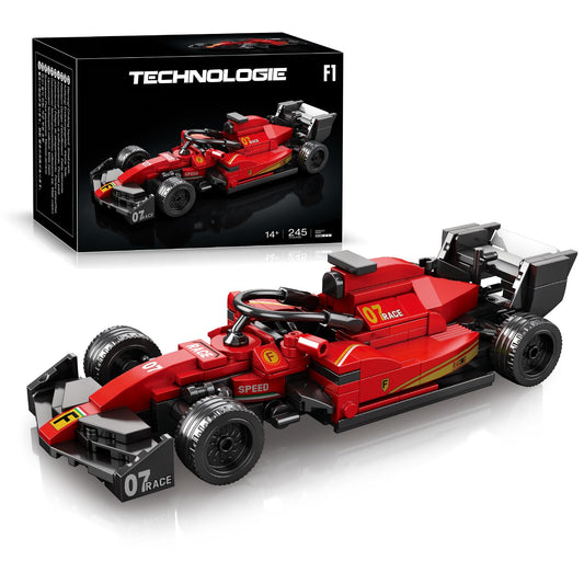 Nueris 1:18 F1 Technic model front view for display-ready precision.