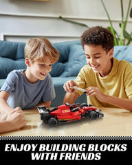 Nueris 1:18 F1 Technic gift-ready box signals a perfect gifting option.