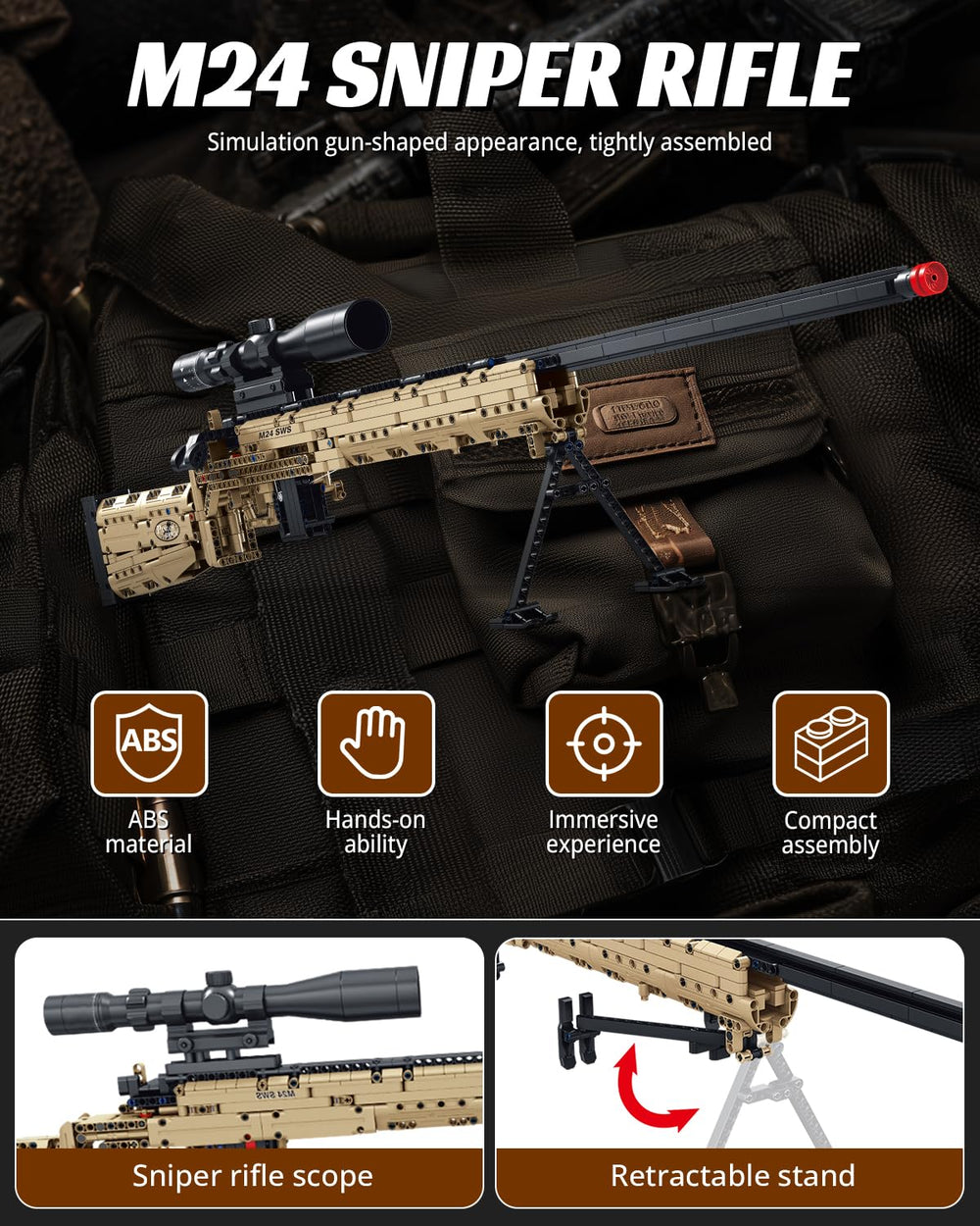 Nueris M24 build-kit-assembly guides problem solving and coordination.