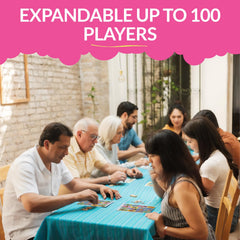Nuestra Nostalgia large boards provide clear visuals for easy recognition.