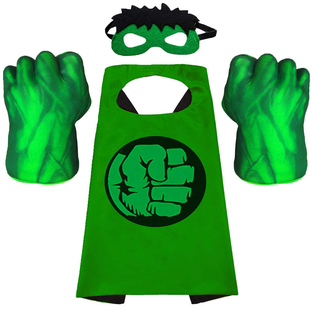 NuGeriAZ Superhero Hands gloves side view with plush padding for gentle play.
