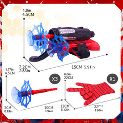 NuGeriAZ Spider toy set, complete hero gear for pretend play and storytelling