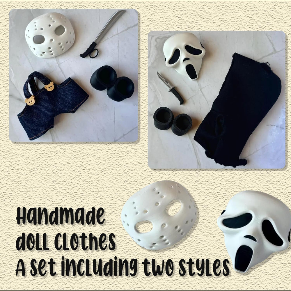 NUJOLI spooky scene idea with 17cm doll accessories for festive display.