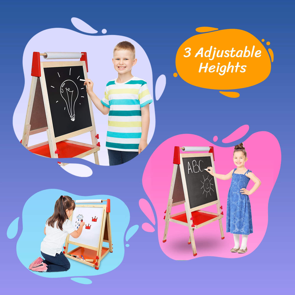 Number 1 in Gadgets deluxe standing easel dry-erase board for quick sketches