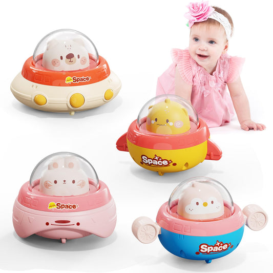 NUMBERFUN animal cars press and go toy for toddlers.