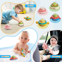 NUMBERFUN compact floor car ideal for travel and on-the-go toddler play.